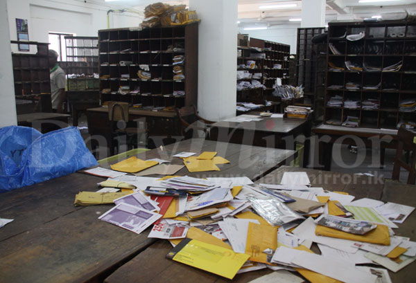 Postal workers protest