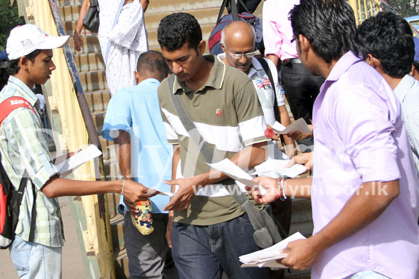 Leaflet campaign