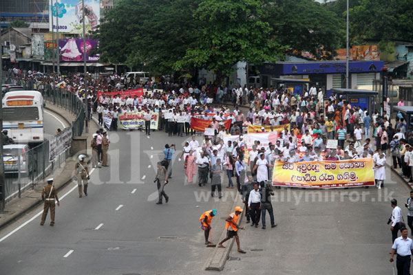 Allied Protest