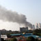 Video: Fire at construction site on Chaitya Road