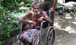 Man kept in poultry run