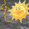 Sun over the island