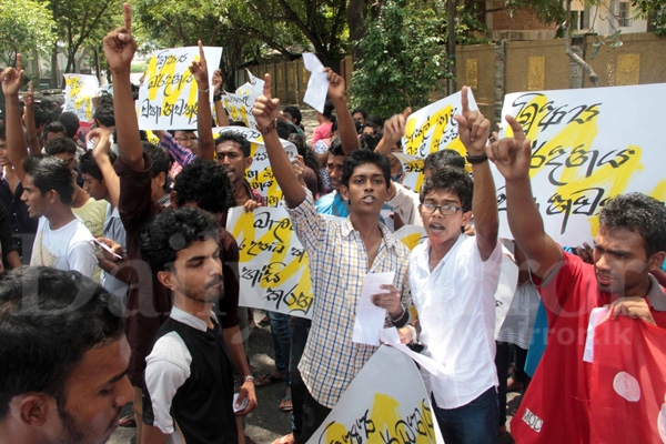 Visual and Performing Arts students’ protest