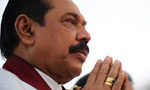 President Rajapaksa leaves Temple Trees