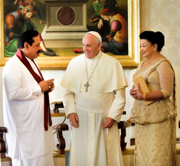 MR meets His Holiness Pope Francis