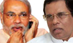 Modi congratulates Maithri