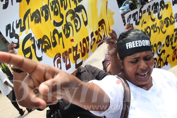 Free Women protest in Fort