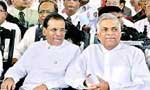 Maithri and Ranil to address biz community tomorrow