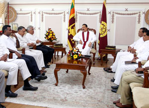 UNP delegations meets MR