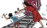 Video: Distraught mother arrested in Kandy