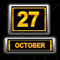 Oct 27 is a Public and Bank holiday