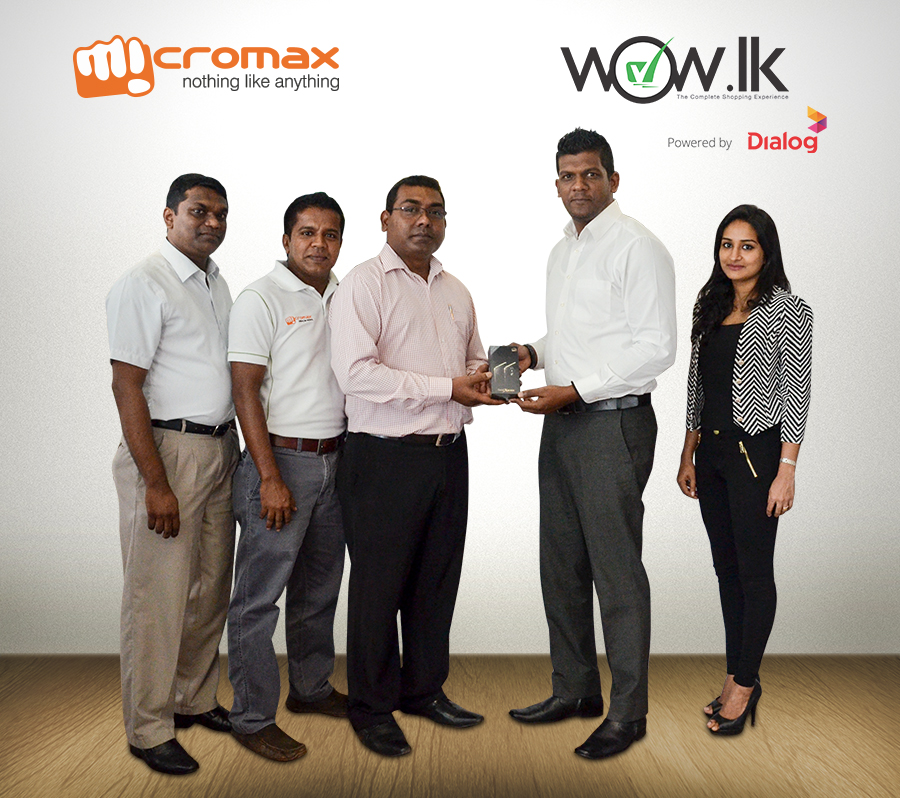 wOw.lk partners with Micromax to offer an incredible deal for the world’s slimmest phone, Canvas Sli