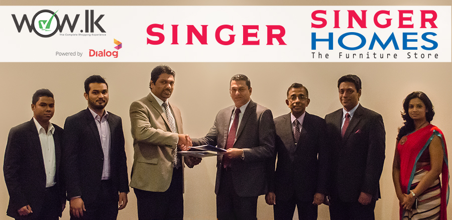 Singer Partners WoW.lk to drive its Ecommerce Sales  