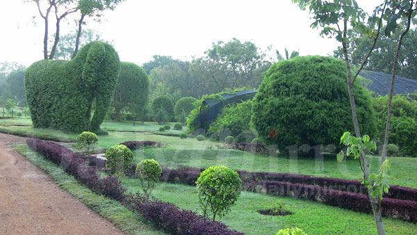 Botanical garden in Ambalanthota