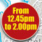 Roads closed for nearly two hours