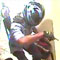 Random checks on face-covered motorcyclists