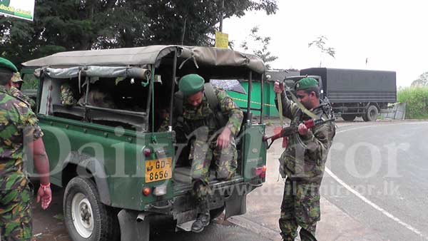 STF deployed in Welimada