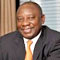 Ramaphosa arrives here