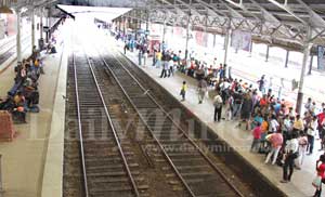 Railway strike leaves commuters stranded