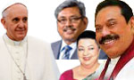 Pope Francis meets MR and Gota