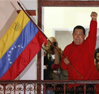 Venezuela's Chavez revels in convincing election win