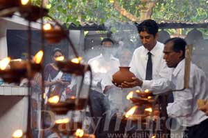 ‘Bodhi Pooja’ for CJ