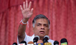 Ranil to SLFPers: Decide whether to support MS