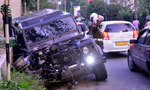 Defender driver arrested