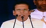 Maithri speaks of reconciliation