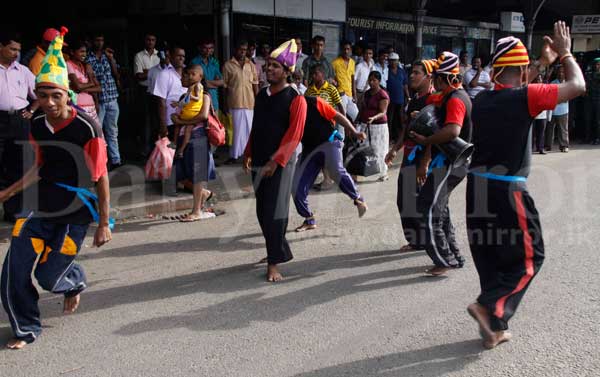 Street show for Archeology week