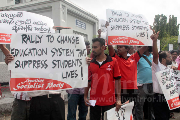 FSP protest at Lipton Circus