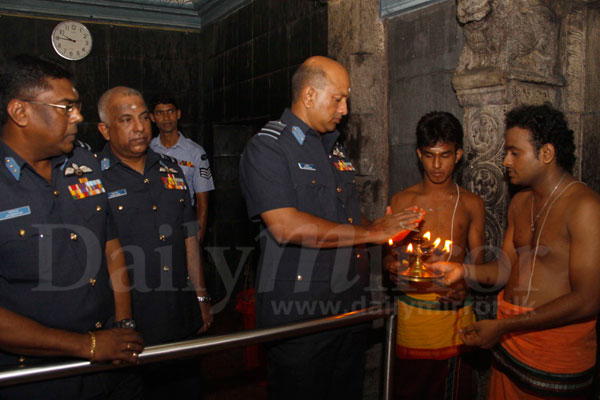 Hindu Ceremony to commemorate airmen