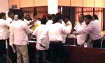 Video: Commotion at Kaduwela MC