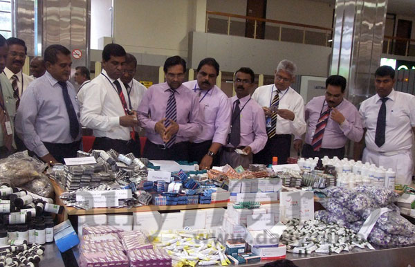 Customs to destroy 22 varieties of drugs