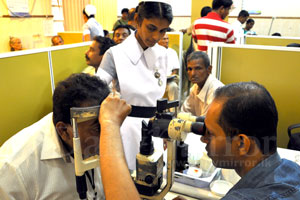 Eye check up for journalists 