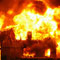 Fire at Hampden Lane