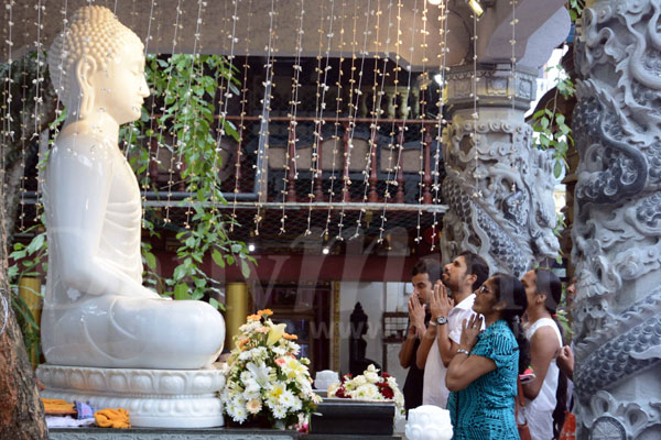 New Year at Gangarama Temple