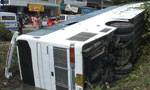 Lankan tourists injured in Thai bus accident
