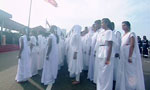 Celebrations end with National Anthem sung in Tamil 