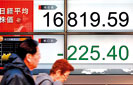 Oil up, Japan stocks down as US fears hit dollar