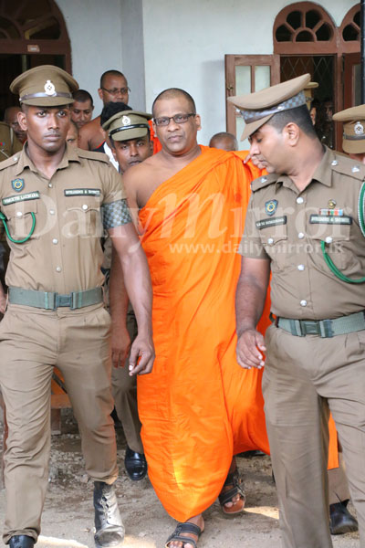 Gnanasara Thera re-remanded