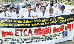 Marching against ETCA with India 