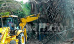 Unauthorised structures along coastal belt demolished