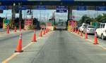 Van crashed through exit point at Godagama on E01