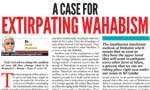 A Case for  extirpating Wahabism