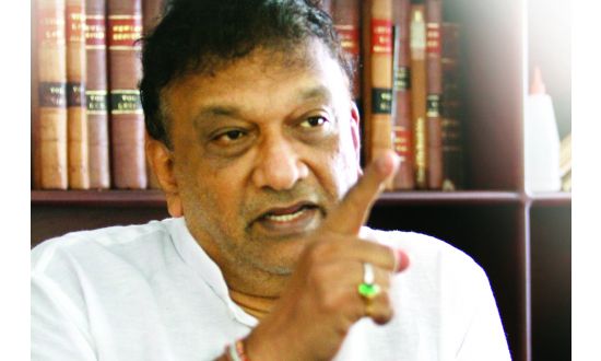 Lakshman Kiriella berates journalist