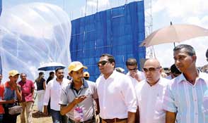 Google Loon lifts off from Sigiriya