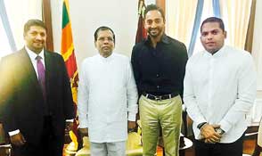 Chamath meets President 