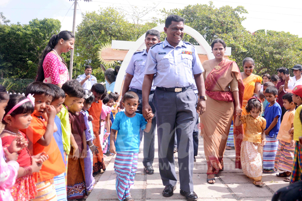 SLAF preschool Avurudu celebration