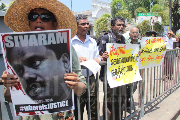 Protestors demand probe into journalist’s death